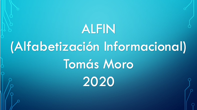 ALFIN 2020